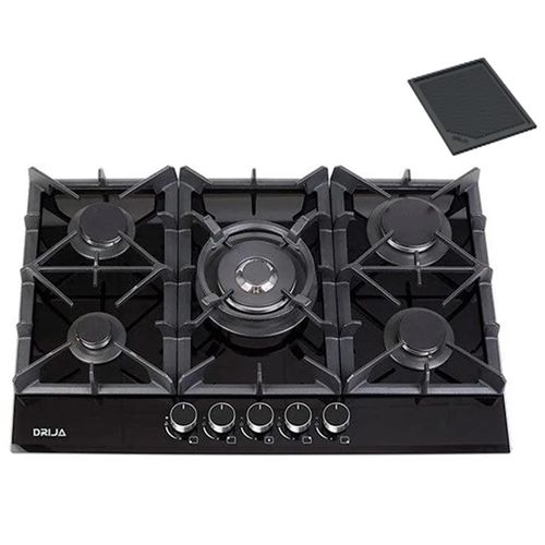 Cocina a gas empotrable Drija Toscana 76cm