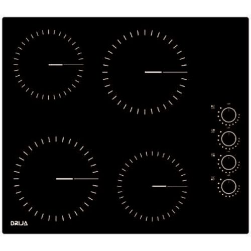 Cocina 4 quemadores empotrable eléctrica BARI 60 ELECT Drija