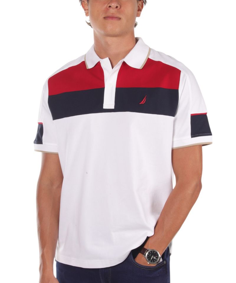 104869558-Camisa-polo-Nautica-blanca-color-block-para-hombre