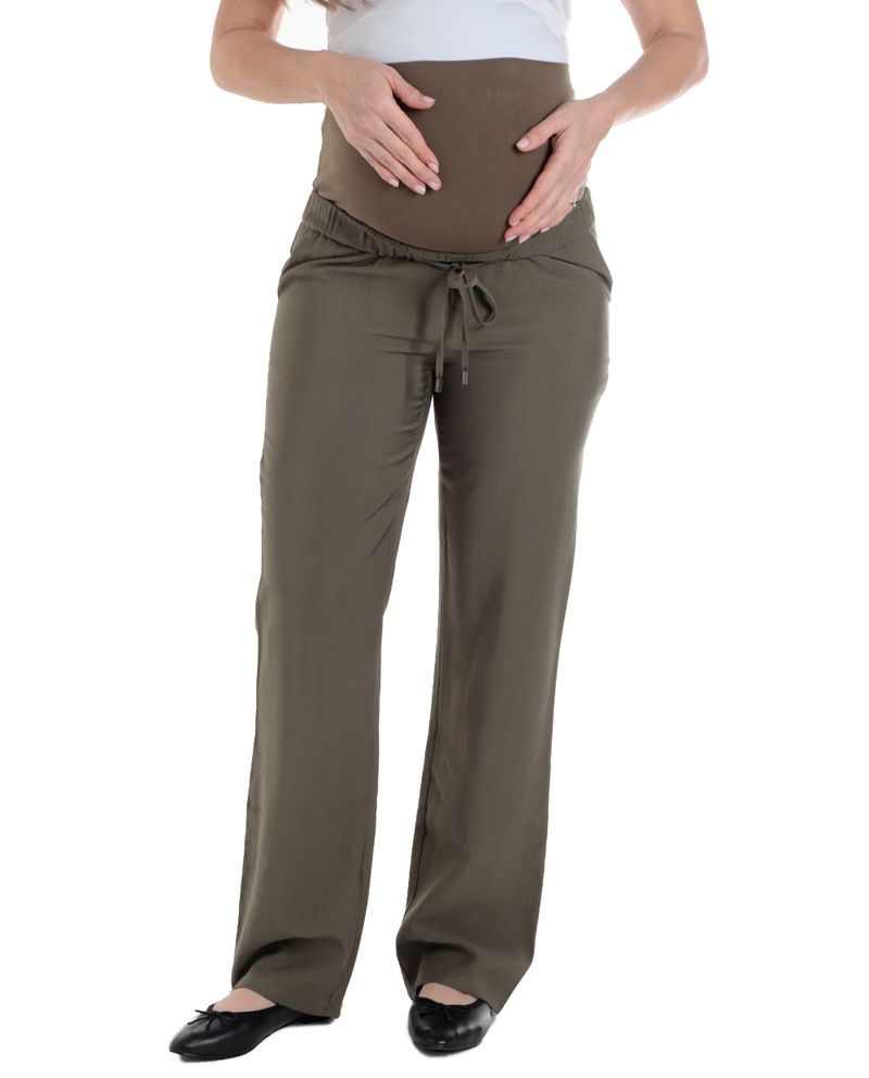 104776942-Pantalon-maternal-Ohma-pull-on-verde-de-cintura-alta-para-mujer