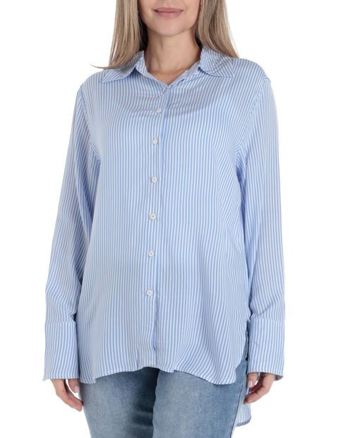 Blusa VS Sport camisera rayada manga larga para mujer