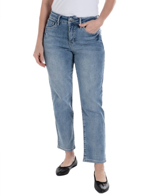 Jeans YMI slim azul de cintura alta para mujer