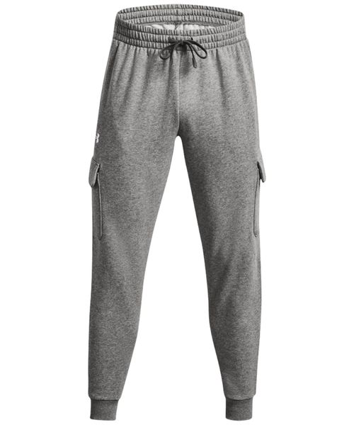 Jogger cargo deportivo Under Armour gris claro heather para hombre