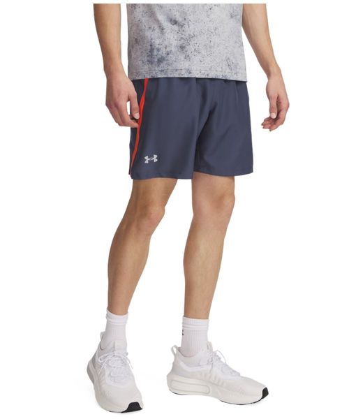 Short deportivo Under Armour gris oscuro color block para hombre