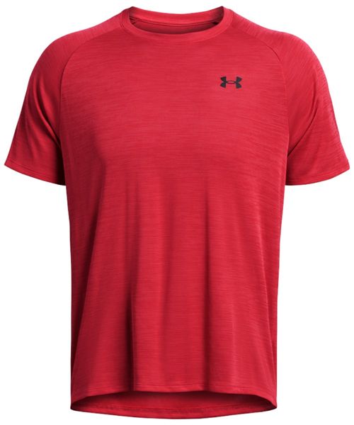 Camiseta deportiva Under Armour roja heather para hombre
