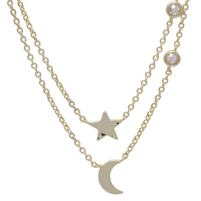 104902341---Set-de-cadenas-con-dije-luna-y-estrella-de-brass-en-baño-de-oro-1mm-18--para-mujer