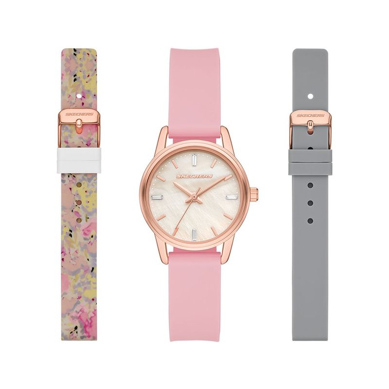 104930674-Set-de-bandas-y-reloj-analogo-Skechers-de-silicona-multicolor-para-mujer