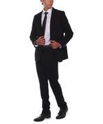 104906889-Traje-tailored-fit-Oscar-de-la-Renta-negro-solido-para-hombre