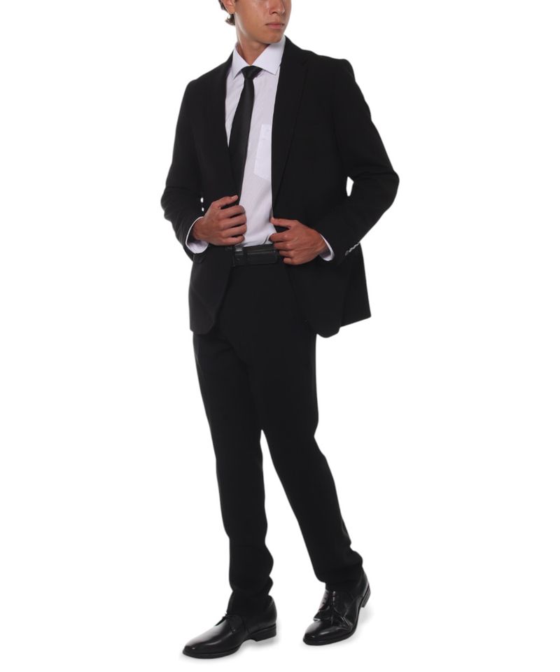 104906889-Traje-tailored-fit-Oscar-de-la-Renta-negro-solido-para-hombre