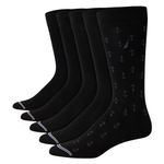 104897074-Pack-de-5-pares-de-calcetines-Nautica-negros-para-hombre