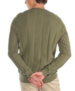 104774224-Sueter-casual-Unexpected-verde-oscuro-texturizada-para-hombre