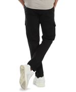 104692979-Pantalon-jogger-tipo-cargo-Unexpected-negro-solido-para-hombre