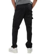 104693118-Pantalon-cargo-Unexpected-straight-fit-negro-solido-para-hombre