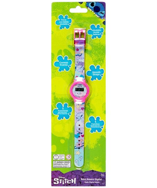 Reloj digital Stitch 5 funciones