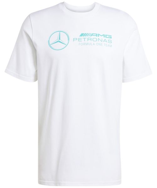 Camiseta deportiva Adidas F1 Mercedes amg petronas blanca para hombre