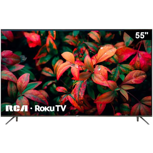 Pantalla RCA LED smart 55" UHD/4K Roku