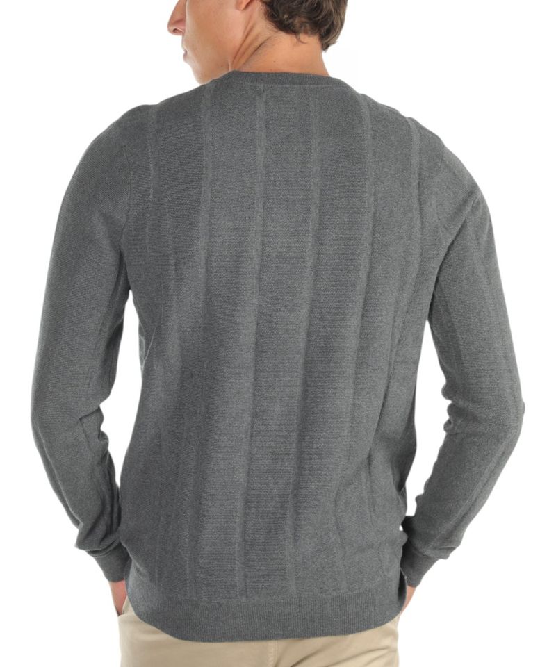 104774227-Sueter-Unexpected-gris-con-textura-para-hombre