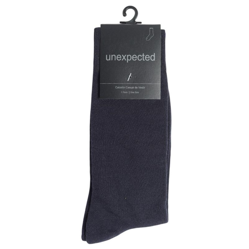 104842158-Par-de-calcetines-de-vestir-Unexpected-navy-con-textura-para-hombre