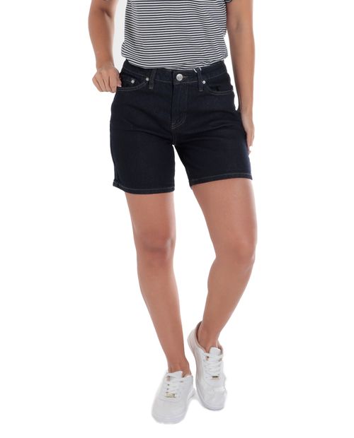 Short YMI denim de cintura alta para mujer