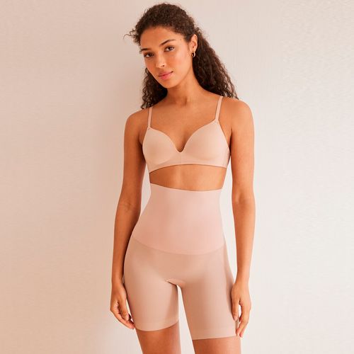 Faja de short Women Secret nude cintura alta para mujer