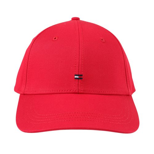 Gorra Tommy Hilfiger roja sólida para hombre