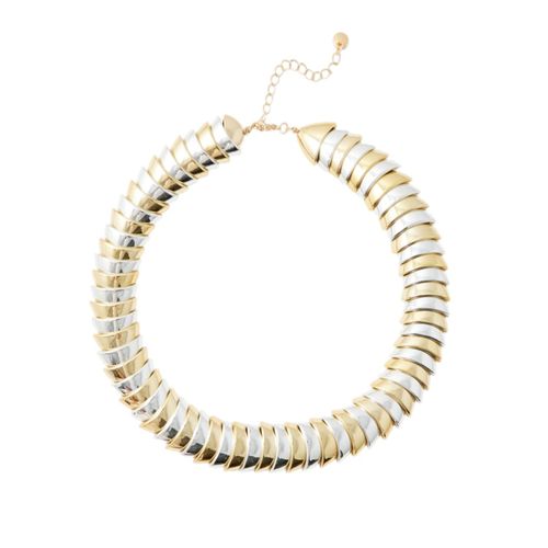 Choker bicolor para mujer