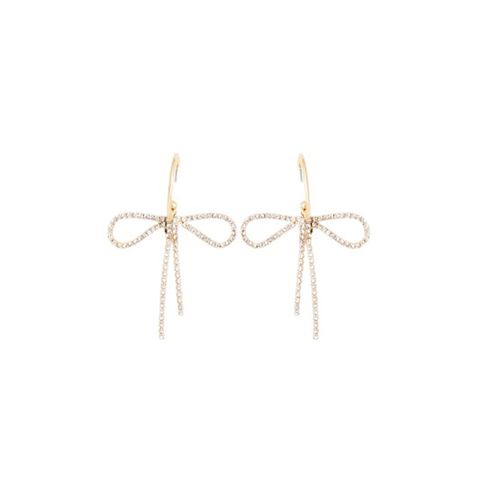 Aretes de chonga dorado para mujer