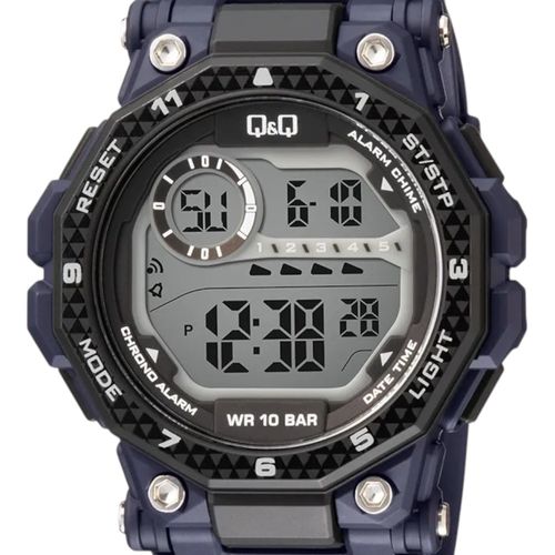 Reloj Q&Q digital de resina en color azul para hombre