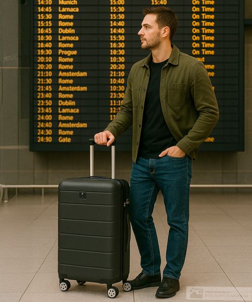 Maleta runway mediana travel pro negra