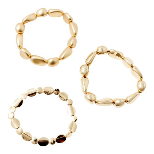 Set de 3 pulseras elásticas para mujer
