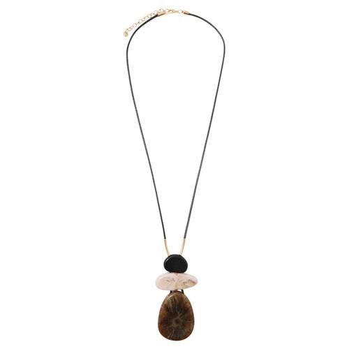 Collar bicolor para mujer