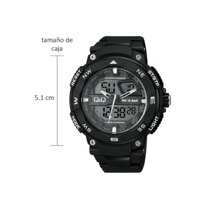 104921293---Reloj-Q-Q-analogo-digital-de-resina-negro-para-hombre