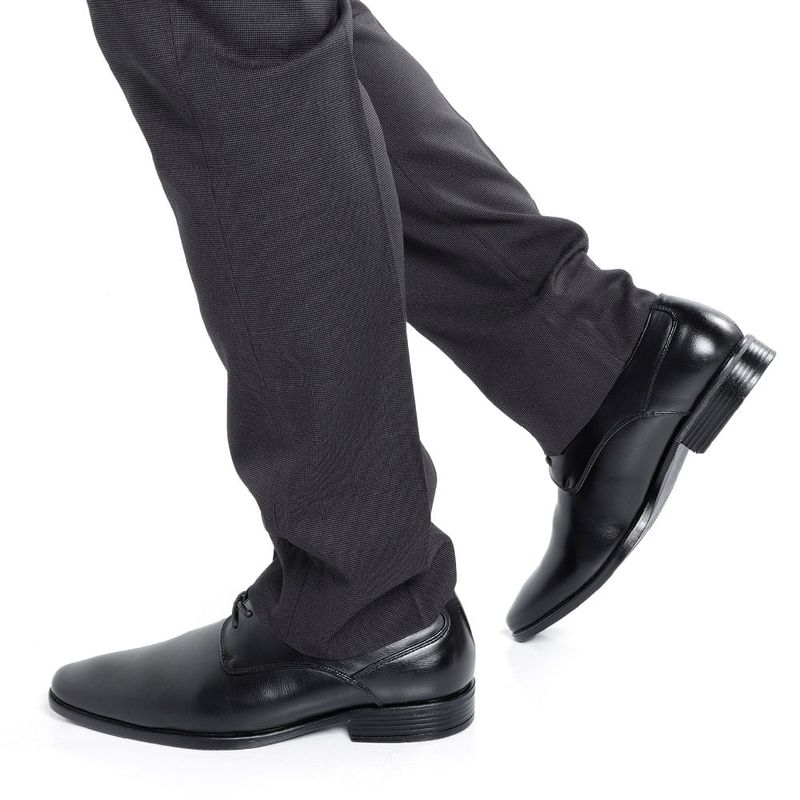 Zapato Outfit Negro Hombre Elegante Traje Zapato Look Negro Hombre