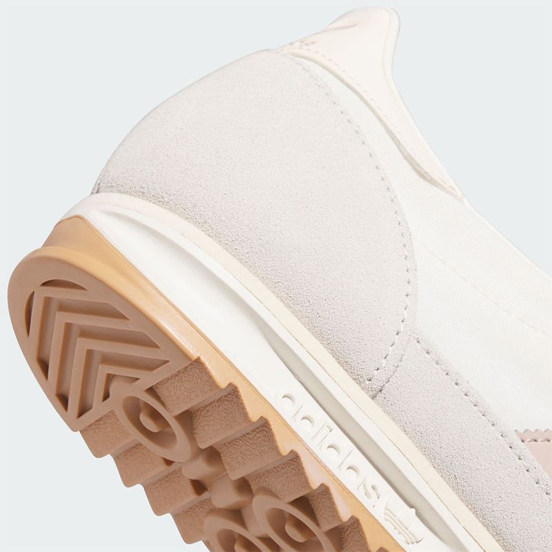 Zapato Adidas Originals SL 72 deportivo casual color blanco para