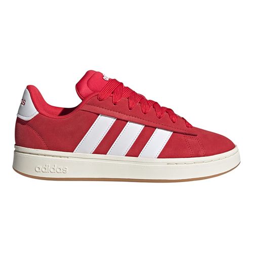 Zapato Adidas Grand Court deportivo casual rojo para hombre