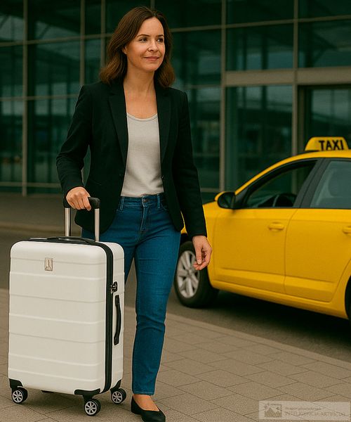 Maleta Travel Pro Runaway grande blanca