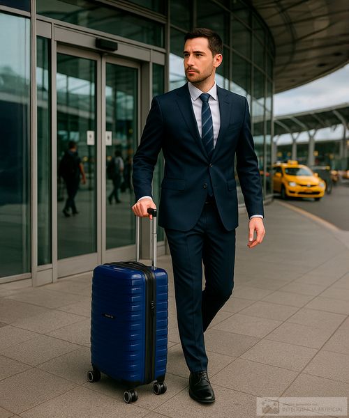Maleta Swissbrand Askar pequeña azul