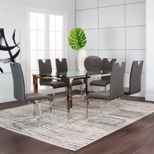 Comedor 6 personas rectangular Dana Skyline