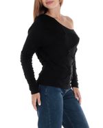 104785492-Blusa-Orange-casual-negra-manga-larga-para-mujer