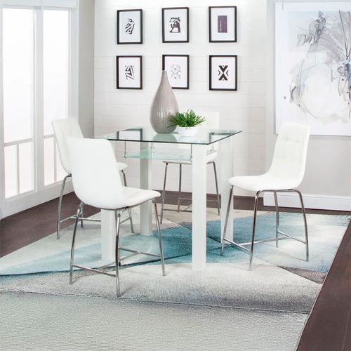 Comedor 4 personas alto cuadrado Napa DS