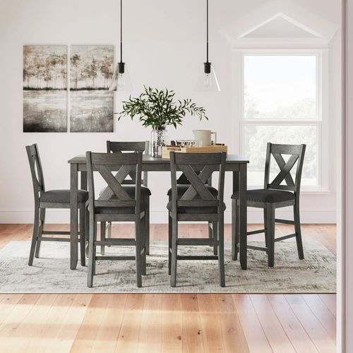 Juego de comedor alto para  6 personas Caitbrook