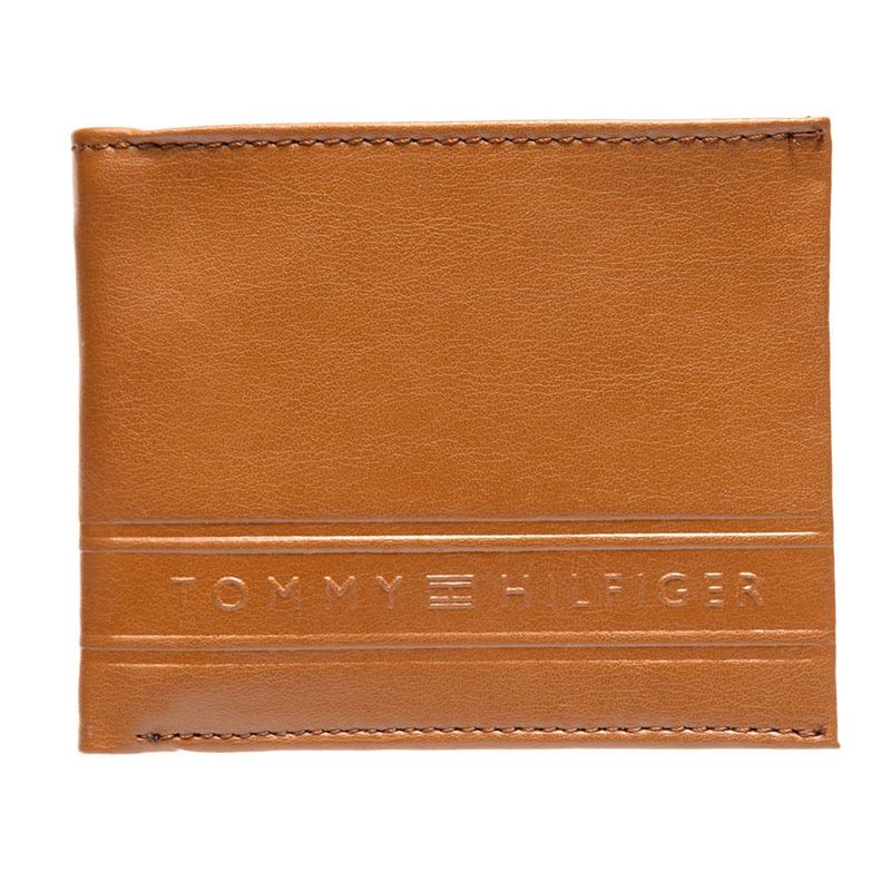 104779137-Billetera-Tommy-Hilfiger-bifold-con-passcase-cafe-con-textura-para-hombre
