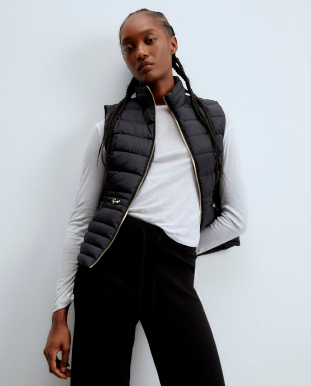 Esfera Sfera Mujer Chaleco Acolchado Abrigo Acolchado Cazadoras