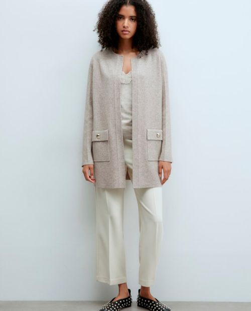 Suéter Sfera fly away beige para mujer
