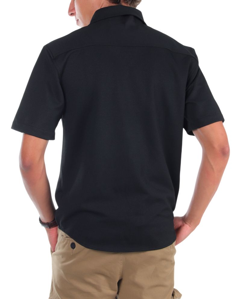 104693223-Camisa-casual-Unexpected-negra-con-textura-para-hombre