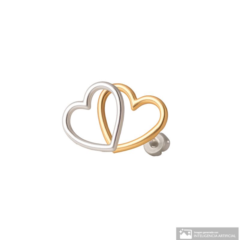 104864413-Aretes-de-corazones-entrelazados-bicolor-para-mujer