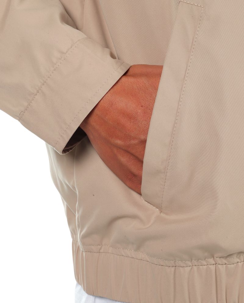 104761260-Chaqueta-bomber-impermeable-Gents-beige-solida-para-hombre