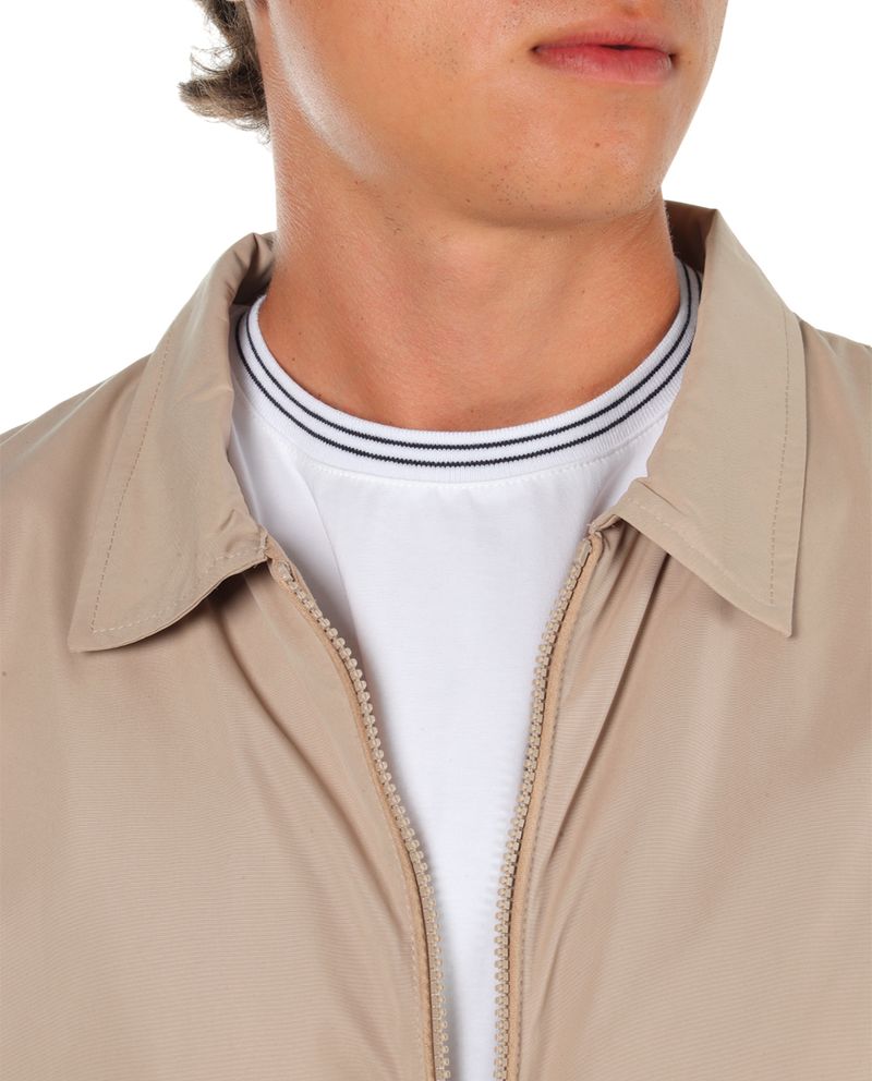 104761260-Chaqueta-bomber-impermeable-Gents-beige-solida-para-hombre