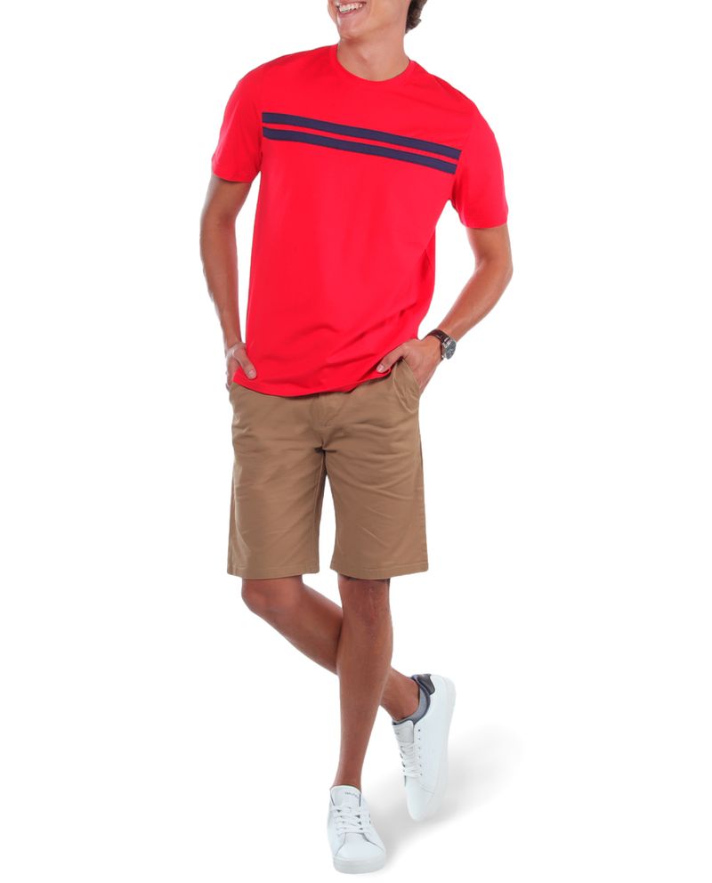 104819212-Camiseta-Gents-roja-rayada-para-hombre