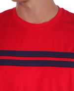 104819212-Camiseta-Gents-roja-rayada-para-hombre